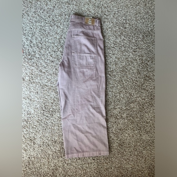 Free People We The Free Piper Mid-Rise Crop Wide-Leg Jeans - Picture 10 of 12